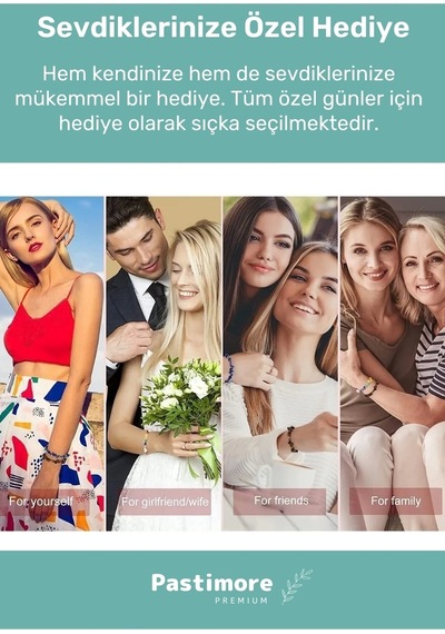 Enenstyle Fashıon Boutıqueunisex Doğal Taş Turkuaz Taşı Bileklik Mavi Turkuvaz Rengi Firuze Çakra Bilekliği Çok Renkli Çok Renkli