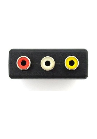 Scart To Rca Skart Av Çevirici Dönüştürücü Lcd Plazma Tüplü Tv