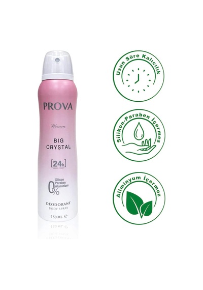 Prova Big Crystal Kadın Deodorant 150ml