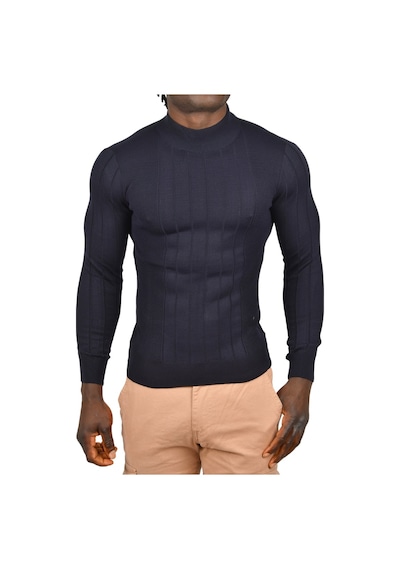 Deepsea Erkek Lacivert Yarım Balıkçı Yaka Çizgili Tüylenmeyen Slim Fit Triko Kazak 2505491 Lacivert Deepsea Erkek Lacivert Yarım Balıkçı Yaka Çizgili Tüylenmeyen Slim Fit Triko Kazak 2505491 Lacivert