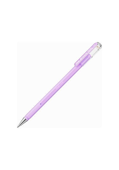 Pentel Hybrid Milky 0.8 MM Jel Kalem - Pastel Mor