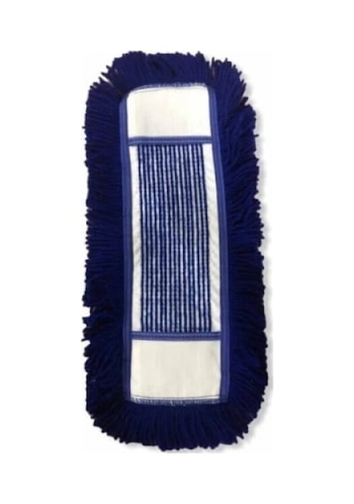 Ceymop Zincir Dikiş Mavi Orlon Mop 60 Cm