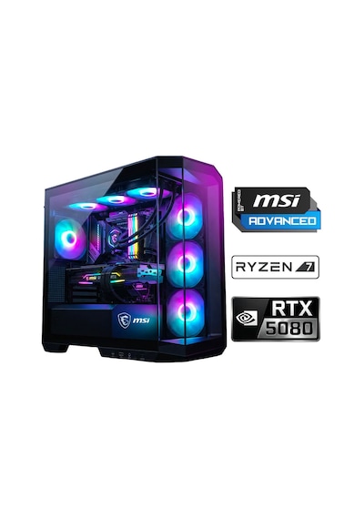 Xaser Velox X680 R7-9800X3D 64 GB 2 TB M.2 NVMe SSD 16 GB RTX5080 Free Dos Masaüstü Oyuncu Bilgisayarı