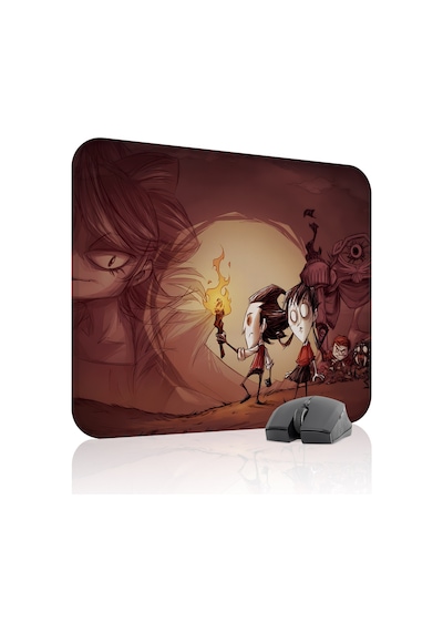 Don't Starve Kaymaz Dikişli Kauçuk Oyuncu Mousepad V3 - 48x40 Xl Gaming Mouse Pad Fare Altlığı