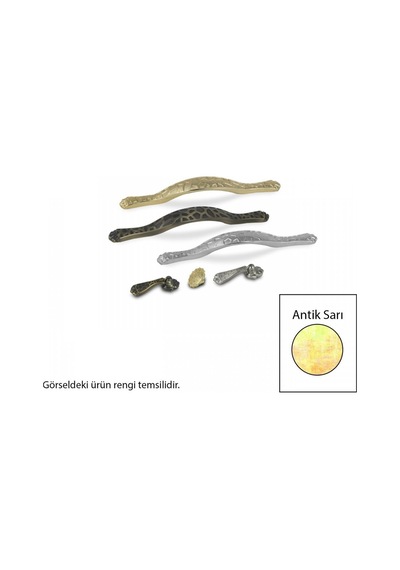 Coşafak Zavinna Z157 Metal Antik Sarı 128/160Mm Akslı Kulp