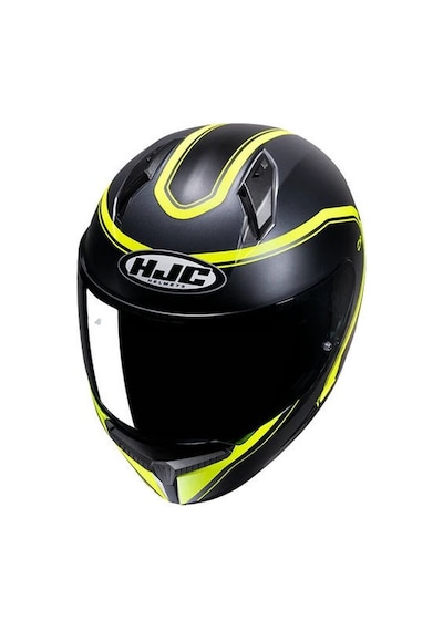 Hjc C10 Elie MC3HSF Kapalı Motosiklet Kaskı Neon Sarı - Mat Siyah