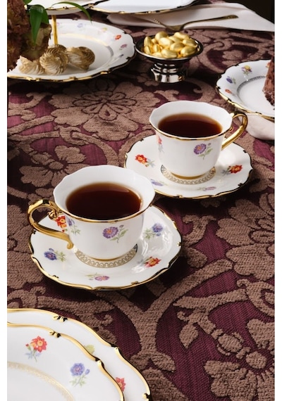 Karaca  Royal Bone Diana 2 Kişilik Çay Fincan Takımı