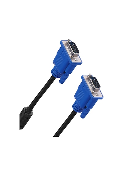 S-lınk Sl-vga19, 15pin, İki Ucu Erkek, 5mt, Vga Kablosu Tek Renk