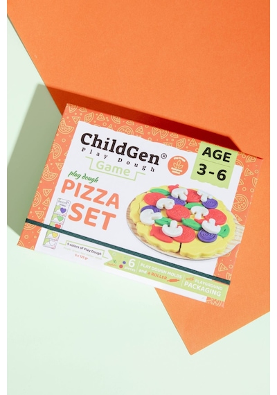 Sahneli Pizza Oyun Hamuru Seti