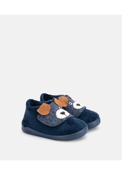 Igor İgor Çocuk Homie Guau Ev Ayakkabısı Navy W10326-003 Çok Renkli