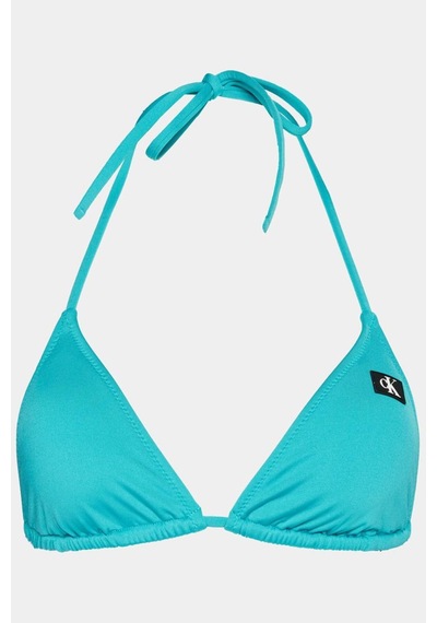 Calvin Klein Trıangle-rp Mavi Kadın Bikini Üstü