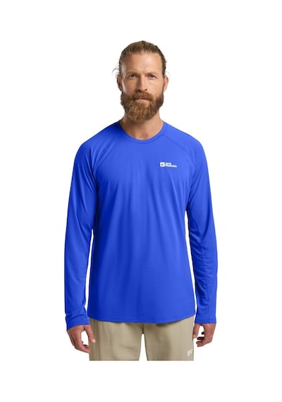 Jack Wolfskin Jack Wolfskın Prelıght Swıft Ls M Erkek Vibrant Blue T-shırt A63803-17283 Mavi