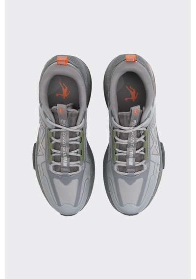 Derinet Yüksek Taban Bağcıklı Erkek Sneaker Gri GRİ