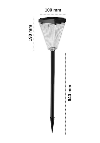 Forlife 15watt Fonksiyonel Solar Çim / Bahçe Aydınlatma Armatürü