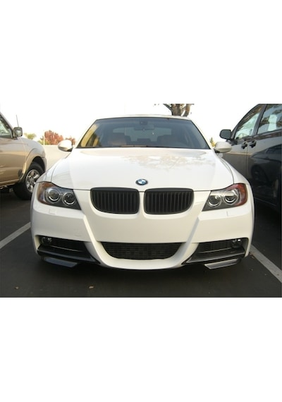 BMW E90 Ön Tampon Flap Seti M Technic, Piano Black, 2004 2008