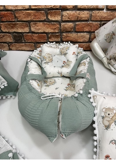 Tr Babynest, Puset Örtüsü Ve Minderi, Alt Açma Ve Battaniye, Emzirme Minddri, Emzirme Önlüğü Nevresim Takımı