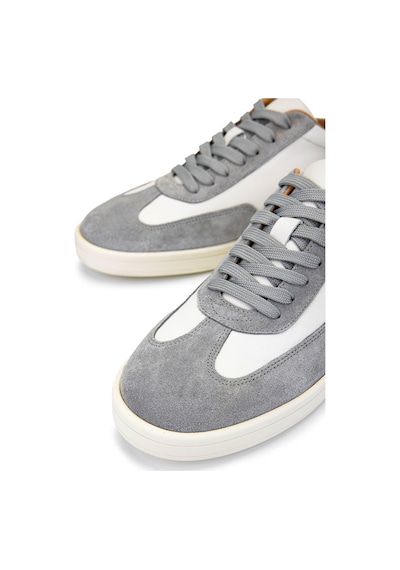 Tamer Tanca Erkek Hakiki Deri Bej Sneakers & Spor Ayakkabı 233 5100 Erk Ayk Y25 Bej Dr/grı Suet Bej
