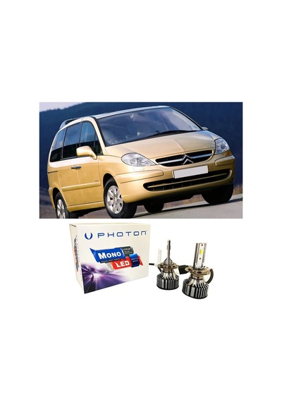 Citroen C8 Kısa Far Ampulü H7 Mono Yeni Seri Beyaz 2002-2014