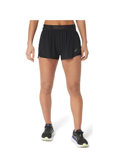 Asics METARUN SPLIT SHORT Siyah Women Şort 2012C858-001 Siyah