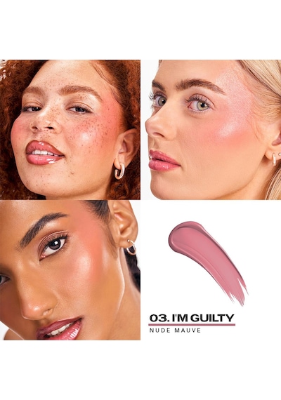 Sacheu Cheek Stay-n Uzun Süre Kalıcı Likit Allık 03 I'm Guilty 10 ML