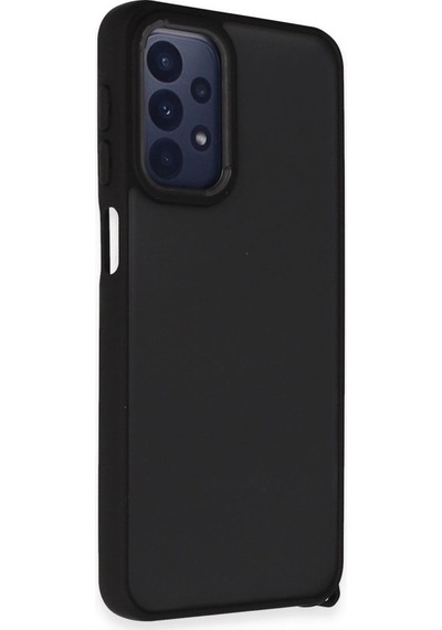 Samsung Galaxy Uyumlu, A53 5g Kılıf Elegant Kapak - Siyah