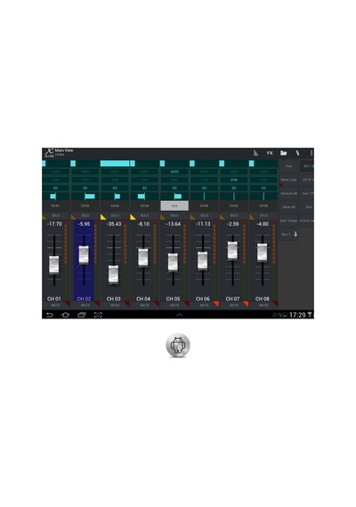Behrınger Xr-12 12-ınput Digital Mixer For İpad/android Tablets W