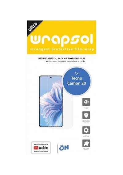 Tecno Camon 20 Ekran Koruyucu Poliüretan Film