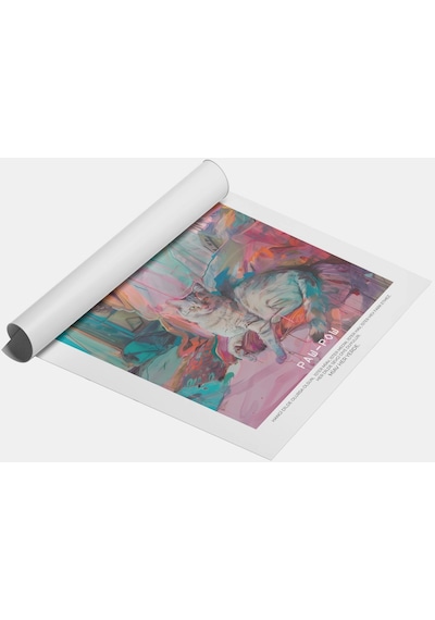 Paw-pow No:22 Art Print