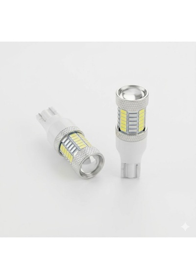 T15 Park Stop Geri Vites Lambası 12v 33 Ledli Mercekli Beyaz