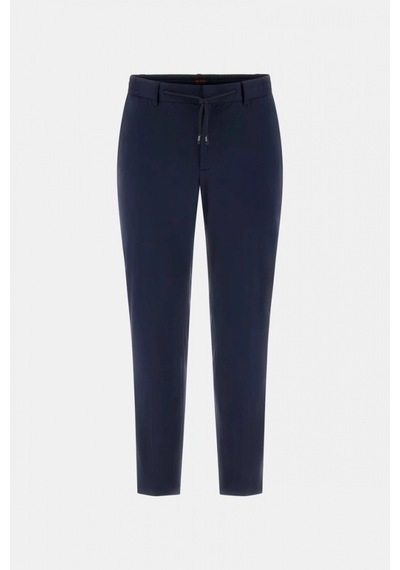 Guess Coulisse Erkek Siyah Slim Fit Pantolon M5bb75whho2-g7dc Siyah