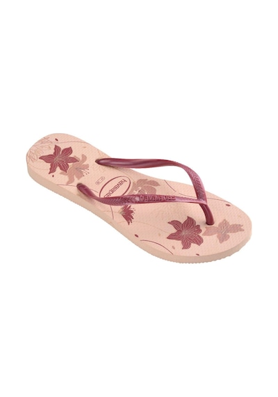 Slim Organic Pink Kadın Terlik-4858 Pembe