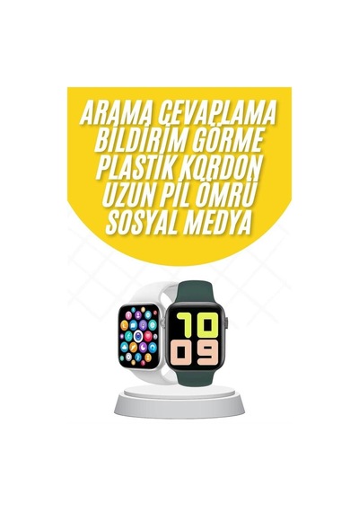 Akıllı Saat Uyku Ve Sağlık Takibi Arama Cevaplama 44 Mm Amoled Ek