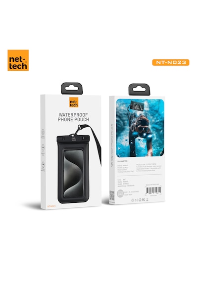 Yüksek Kalite Tüm Telefonlara Uyumlu Ip68 Yağmur Su Geçirmez Waterproof Deniz Havuz Altı Geçirmez Siyah