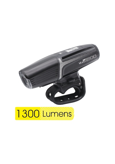 Moon Meteor Vortex Pro 1300 Lümen Usb Bisiklet Ön Lambası Siyah Siyah  - Kırmızı