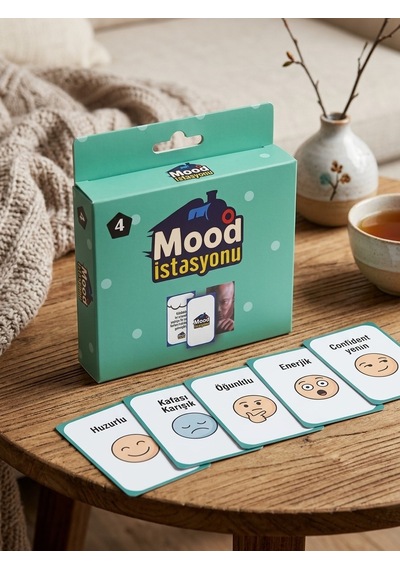 Mood İstasyonu 4 Eğlenceli Kartlar Resimli