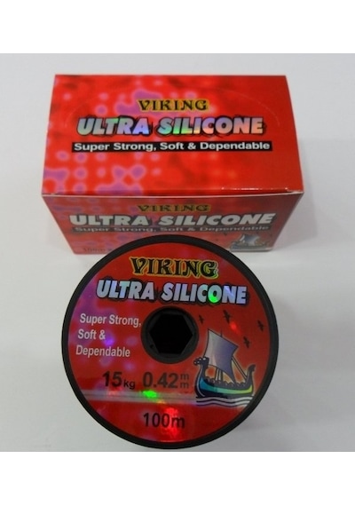 Vıkıng Ultra Sılıcone Misina 100 Mt No:0,13 / Test Kg: 2,3