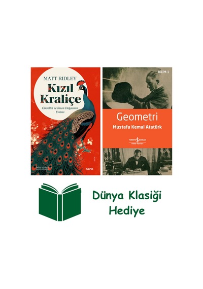 Kızıl Kraliçe + Geometri + Dünya Klasiği Hediye