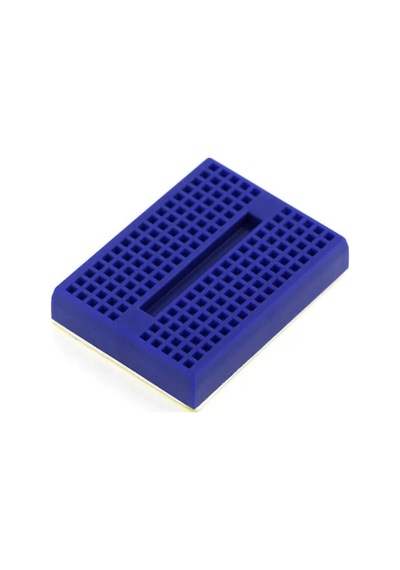 Mini Breadboard Mavi Yapışkanlı 170 Pin 1 Adet