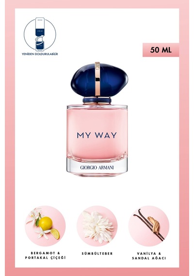 My Way Edp 50 Ml Kadın Parfüm 3614272907676 Fresh