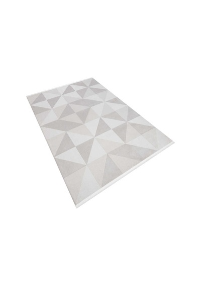 Etnik Craft Madre Modern Desenli Halı Md04 Gri Krem-gri