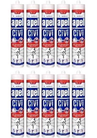 Apel Mk300 Poliüretan Sivi Çivi - 390G - 10'Lu