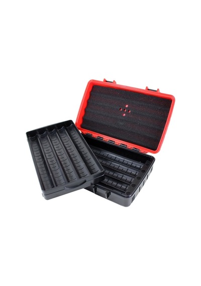 Jifeng Seyahat Tipi Puro Kutusu Humidor Kırmızı 10cigar