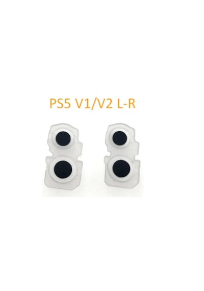 2 Takım Ps5 V1 V2 Kol Uyumlu Lr L1l2 R1r2 Lastik Takım