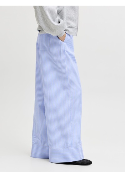 Kadin Wide Leg Pantalon - Caro - 12287858 Hydrangea