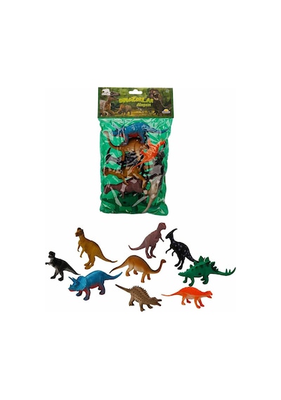 Mey İthalat 9 Lu Dinozor Figür Seti 12-20 Cm