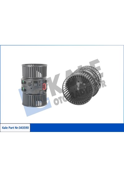 Kale 343590 Kalorifer Motoru Blower - Renault Megane 3 2009- 1.4 Tce 272100042r - 272108241r