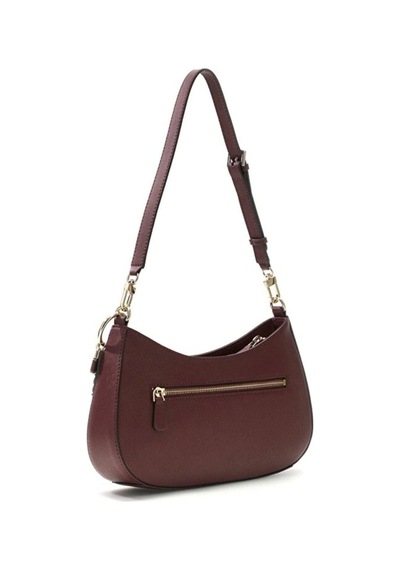 Guess Noelle Iı Top Zıp Sh-kadın Omuz Çantası -zg967218 Bordo
