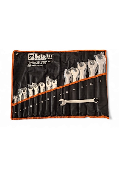 14 Parça Kombine Bez Anahtar Takımı 8-32 Mm