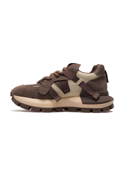 Lufian Yoko Kadın Günlük Sneaker Ayakkabı 25k 121230049 Z Kahve Kahve