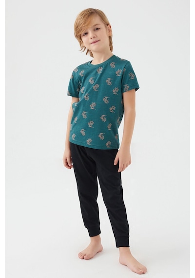 Arnetta 2504 Parrot Erkek Çocuk Kısa Kol Pijama Takım 001